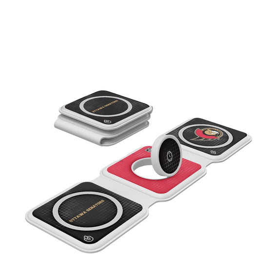 Ottawa Senators Hatch Foldable 3 in 1 Charger-0