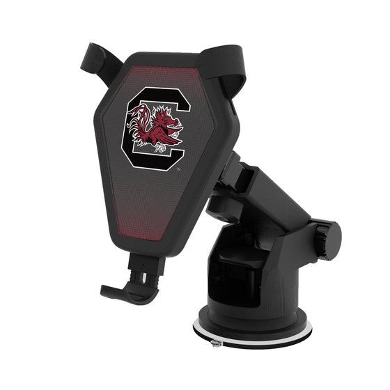 South Carolina Gamecocks Linen Wireless Car Charger-0