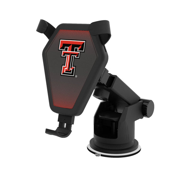 Texas Tech Red Raiders Linen Wireless Car Charger-0