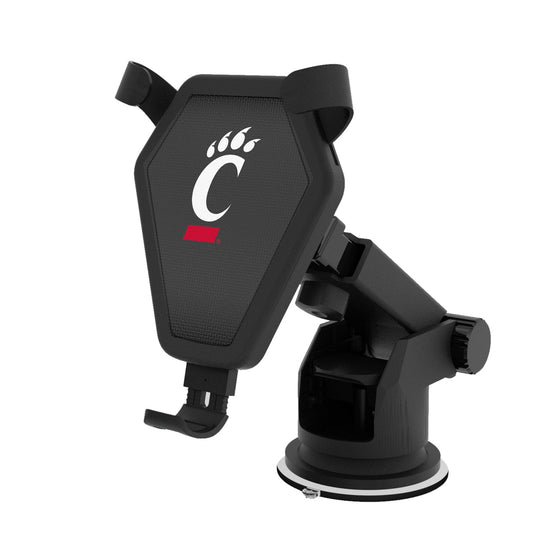 Cincinnati Bearcats Linen Wireless Car Charger-0