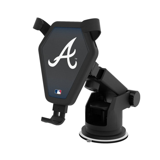 Atlanta Braves Linen Wireless Car Charger-0