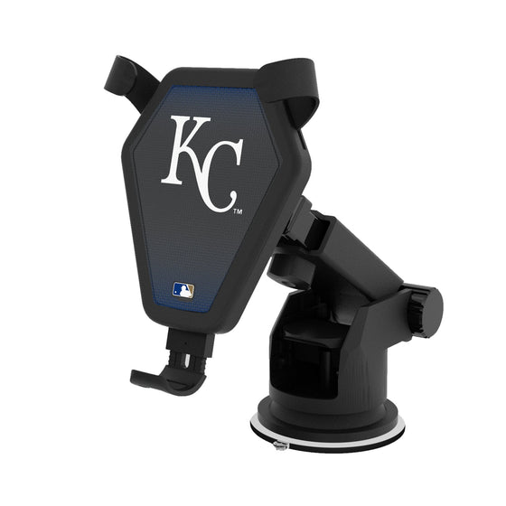 Kansas City Royals Linen Wireless Car Charger-0