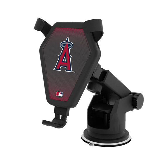 Los Angeles Angels Linen Wireless Car Charger-0