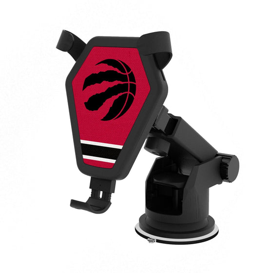 Toronto Raptors Stripe Wireless Car Charger-0