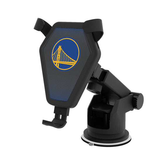 Golden State Warriors Linen Wireless Car Charger-0