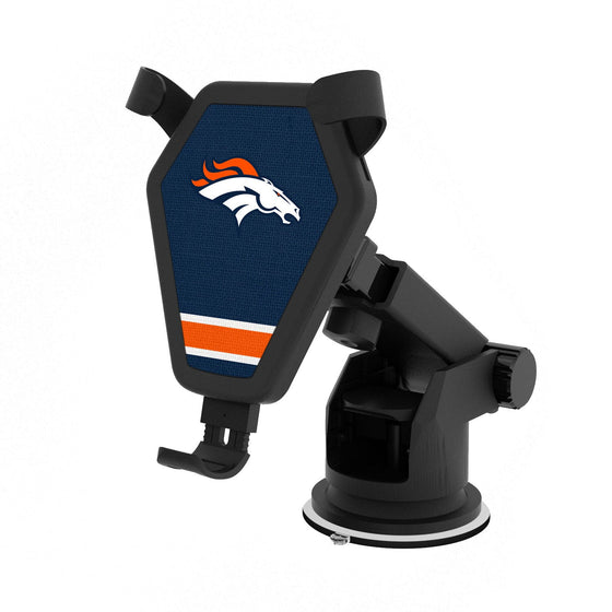 Denver Broncos Stripe Wireless Car Charger-0