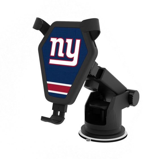 New York Giants Stripe Wireless Car Charger-0