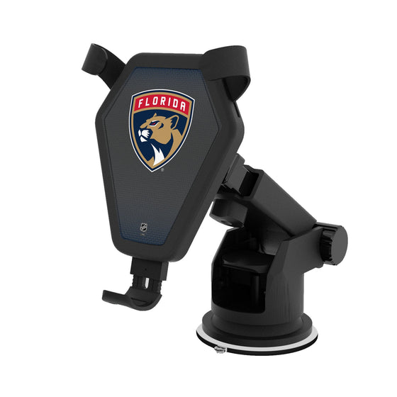 Florida Panthers Linen Wireless Car Charger-0