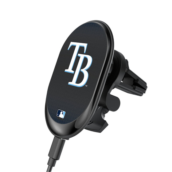 Tampa Bay Rays Linen Wireless Mag Car Charger-0