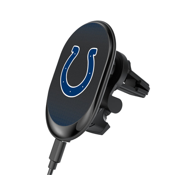 Indianapolis Colts Linen Wireless Mag Car Charger-0