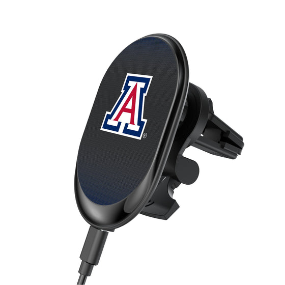 Arizona Wildcats Linen Wireless Mag Car Charger-0