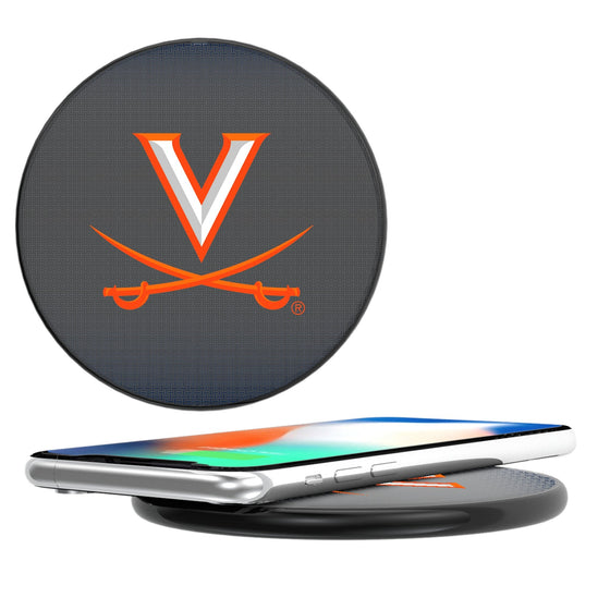 Virginia Cavaliers Linen 15-Watt Wireless Charger-0