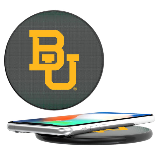 Baylor Bears Linen 15-Watt Wireless Charger-0