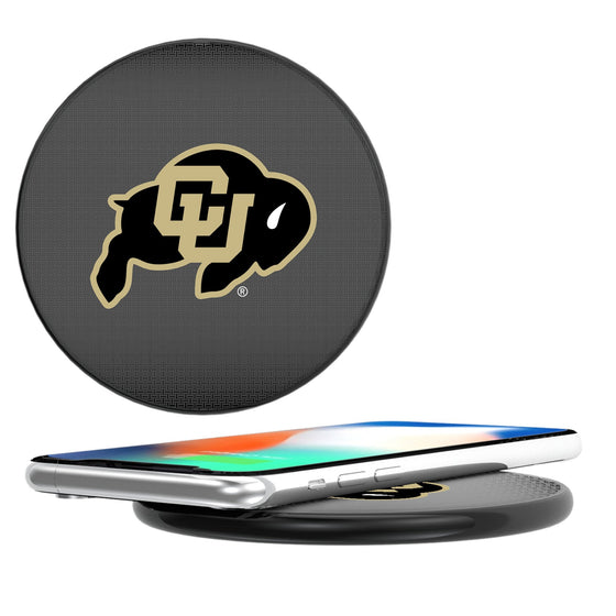 Colorado Buffaloes Linen 15-Watt Wireless Charger-0