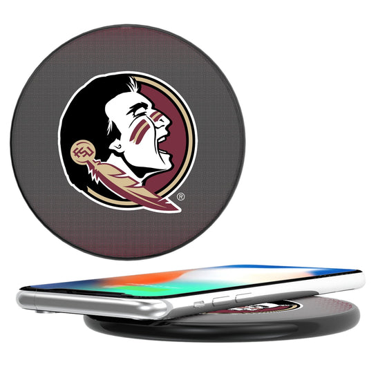 Florida State Seminoles Linen 15-Watt Wireless Charger-0