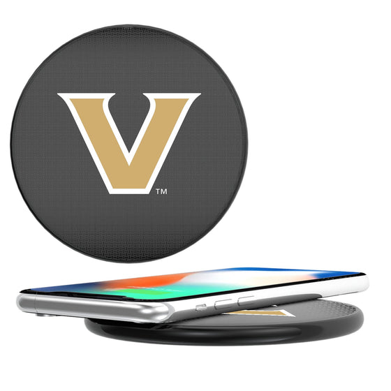 Vanderbilt Commodores Linen 15-Watt Wireless Charger-0