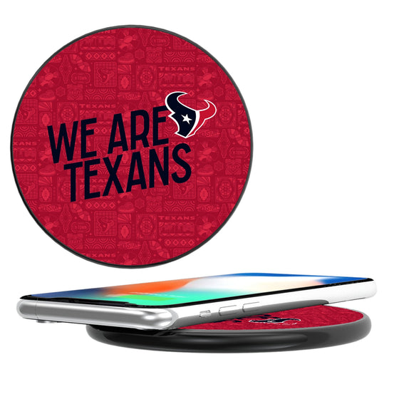 Houston Texans 2024 Illustrated Limited Edition 15-Watt Wireless Charger-0