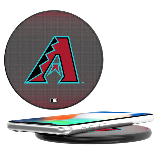 Arizona Diamondbacks Linen 15-Watt Wireless Charger-0