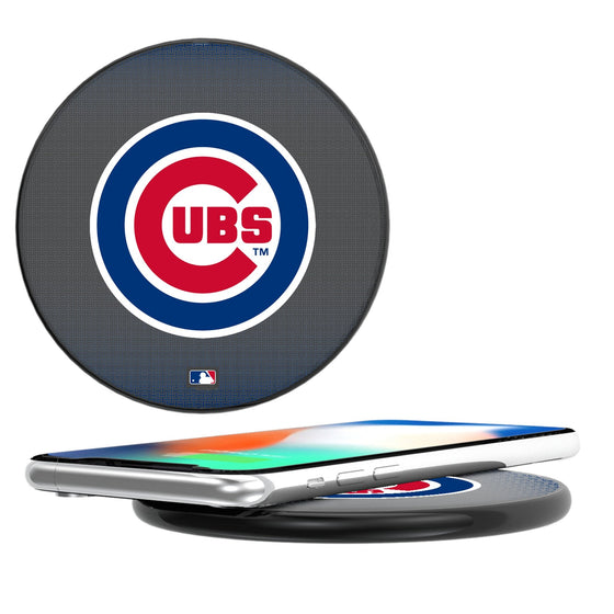 Chicago Cubs Linen 15-Watt Wireless Charger-0