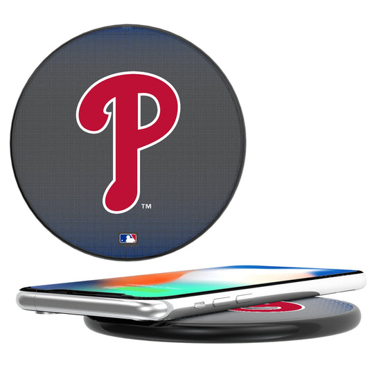 Philadelphia Phillies Linen 15-Watt Wireless Charger-0