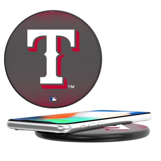 Texas Rangers Linen 15-Watt Wireless Charger-0