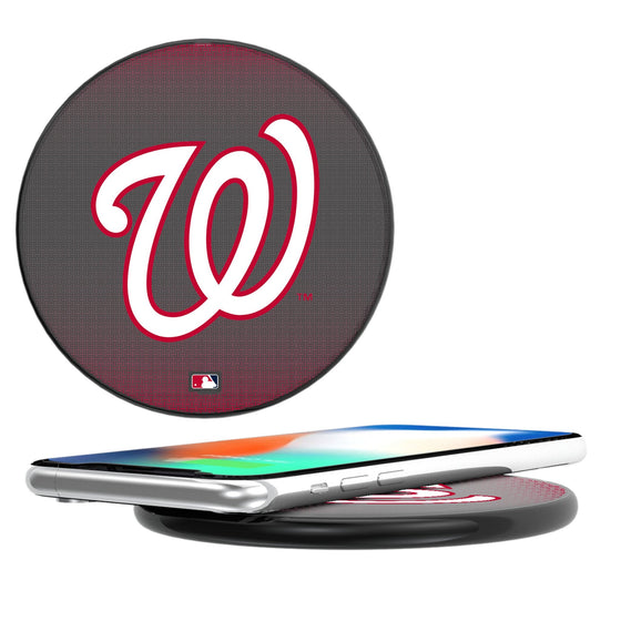 Washington Nationals Linen 15-Watt Wireless Charger-0