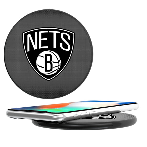 Brooklyn Nets Linen 15-Watt Wireless Charger-0