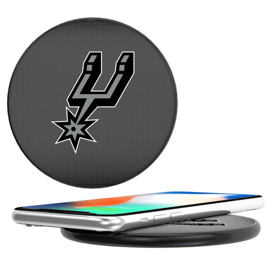 San Antonio Spurs Linen 15-Watt Wireless Charger-0