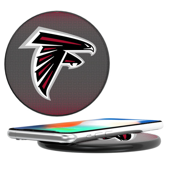 Atlanta Falcons Linen 15-Watt Wireless Charger-0