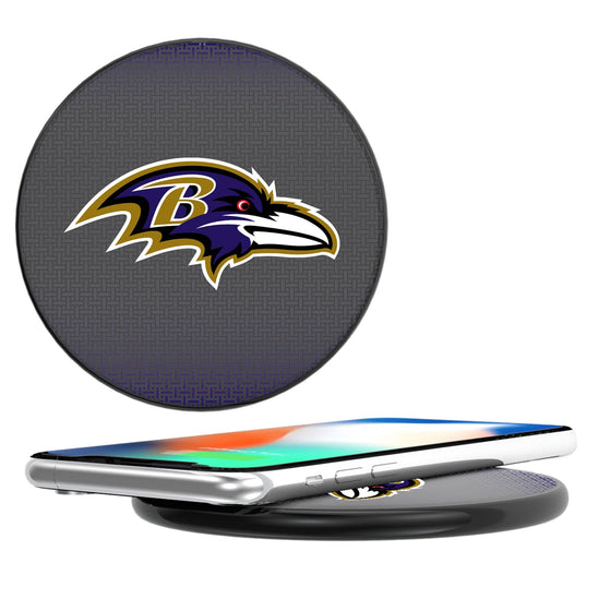 Baltimore Ravens Linen 15-Watt Wireless Charger-0