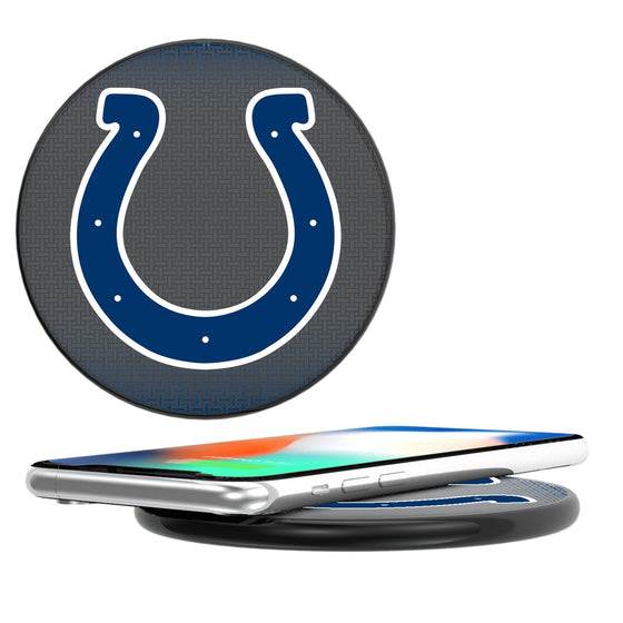 Indianapolis Colts Linen 15-Watt Wireless Charger-0