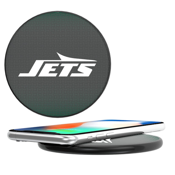 New York Jets Linen 15-Watt Wireless Charger-0