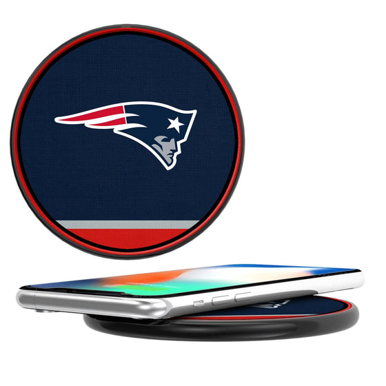 New England Patriots Stripe 15-Watt Wireless Charger-0