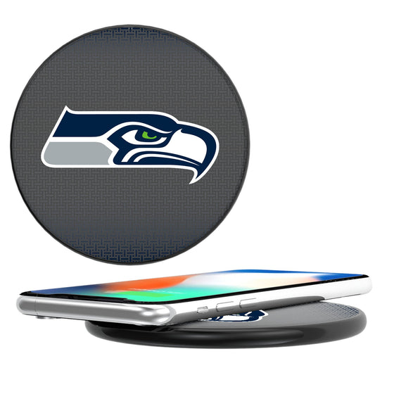 Seattle Seahawks Linen 15-Watt Wireless Charger-0