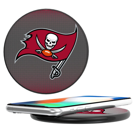 Tampa Bay Buccaneers Linen 15-Watt Wireless Charger-0