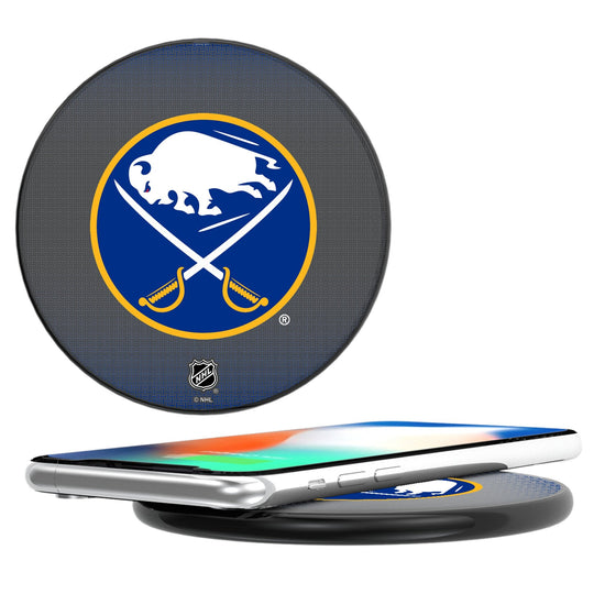 Buffalo Sabres Linen 15-Watt Wireless Charger-0