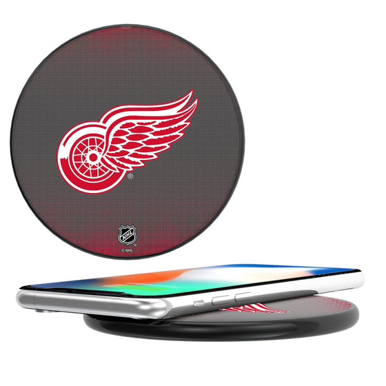 Detroit Red Wings Linen 15-Watt Wireless Charger-0