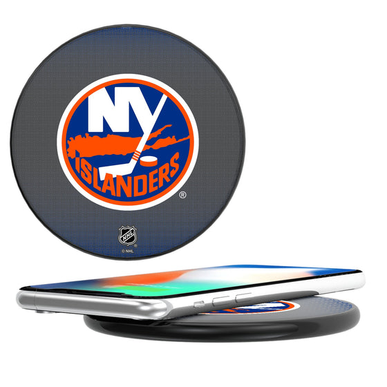 New York Islanders Linen 15-Watt Wireless Charger-0