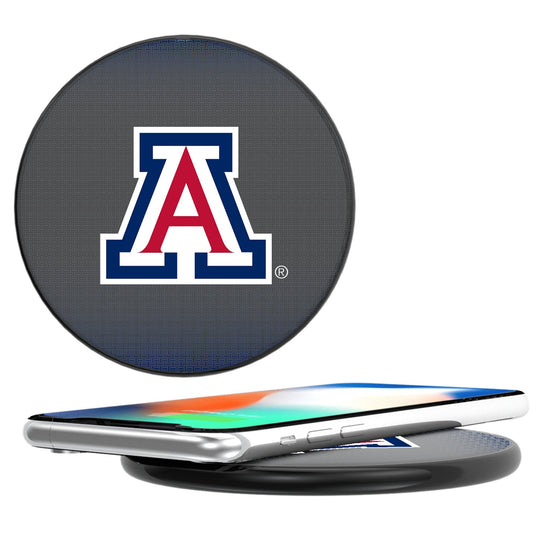 Arizona Wildcats Linen 15-Watt Wireless Charger-0