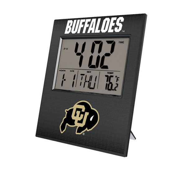 Colorado Buffaloes Linen Wall Clock-0