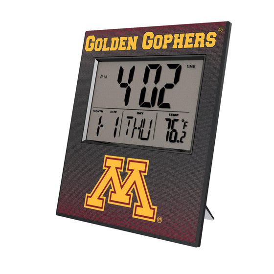 Minnesota Golden Gophers Linen Wall Clock-0