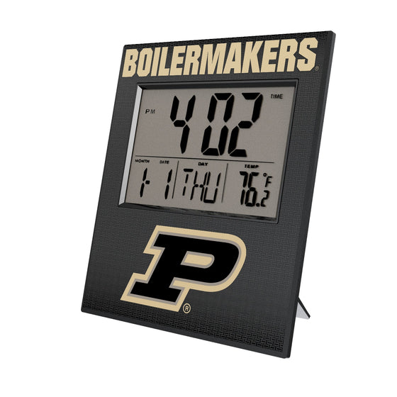 Purdue Boilermakers Linen Wall Clock-0