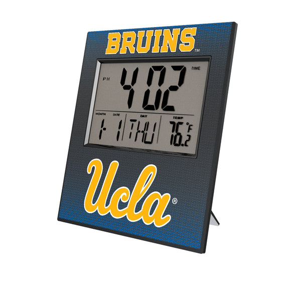 UCLA Bruins Linen Wall Clock-0