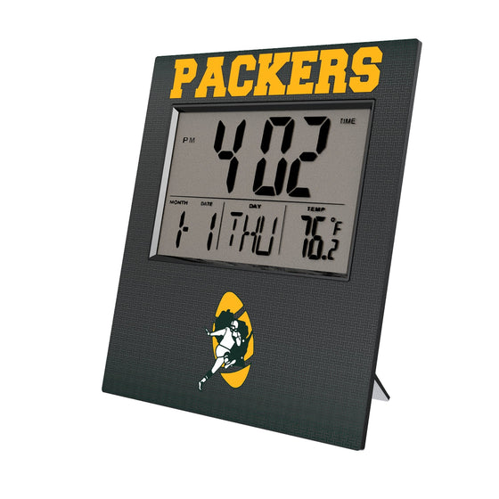 Green Bay Packers Historic Collection Linen Wall Clock-0