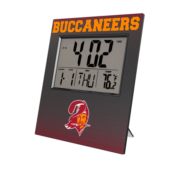 Tampa Bay Buccaneers Historic Collection Linen Wall Clock-0