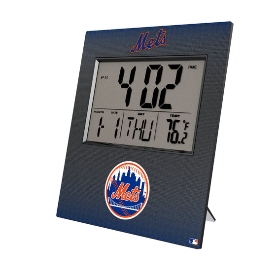 New York Mets Linen Wall Clock-0