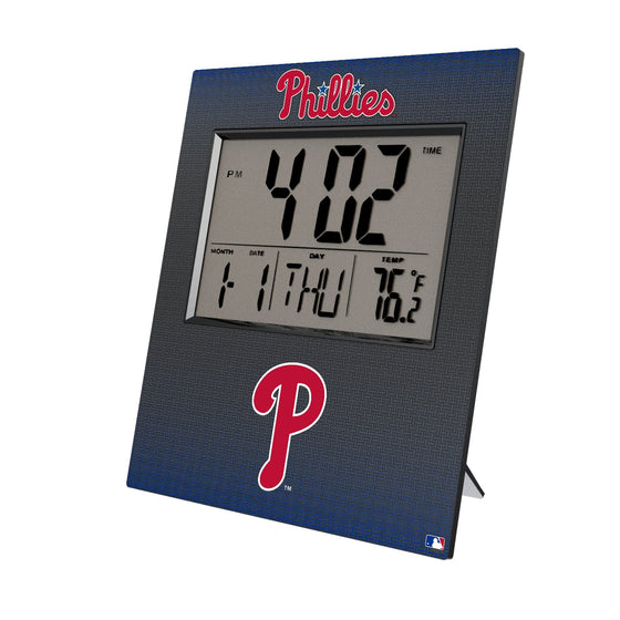 Philadelphia Phillies Linen Wall Clock-0