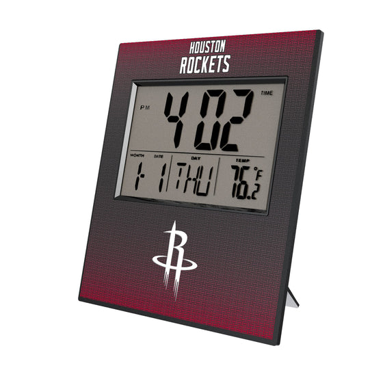 Houston Rockets Linen Wall Clock-0