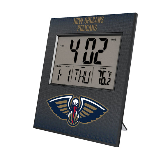 New Orleans Pelicans Linen Wall Clock-0