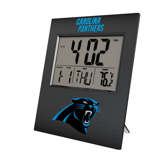 Carolina Panthers Linen Wall Clock-0